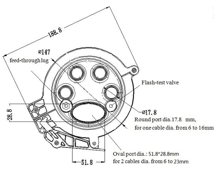 Fiber Optic Cable Closure Fiber Optic Cable Closure